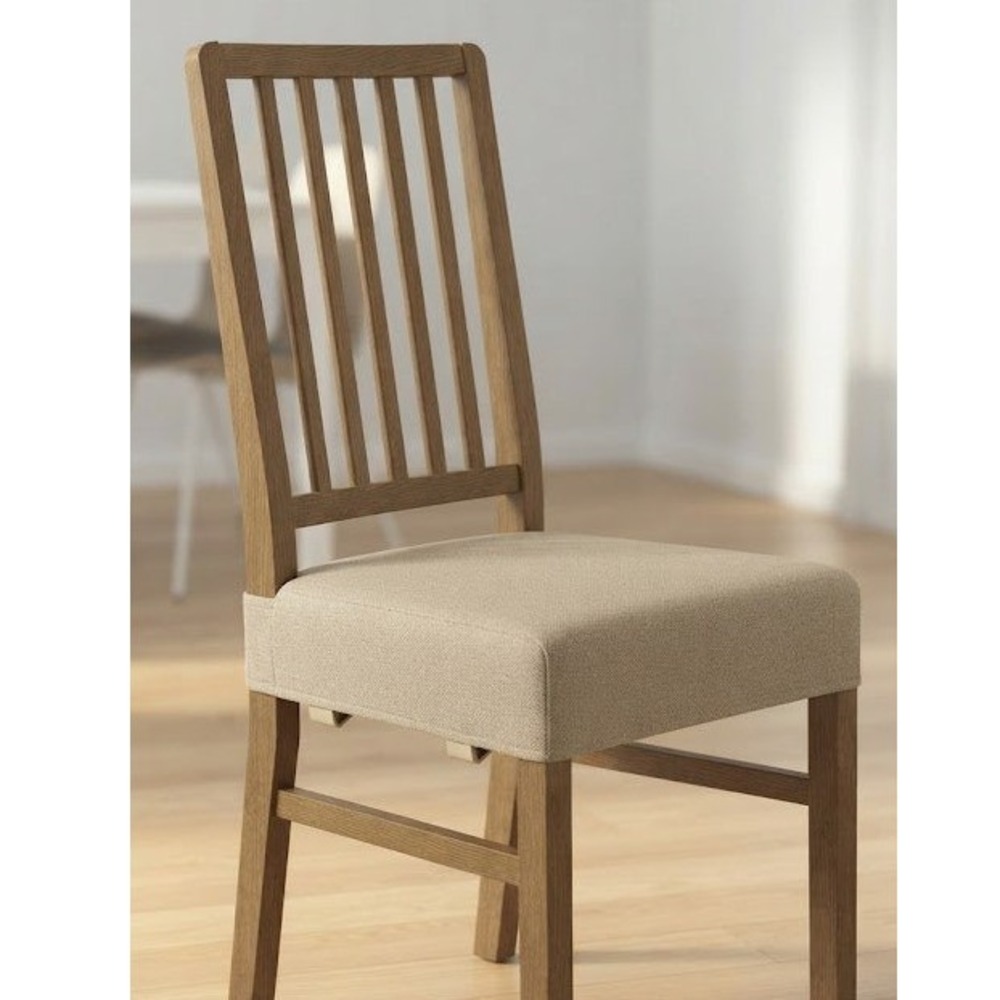 IKEA Börje Dining Chair Slipcover Kungsvik Sand Beige 801.936.98 New Replacement
